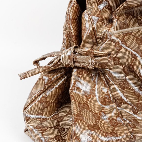 Gucci GG Monogram Crystal Hysteria Handbag - Picture 7 of 12